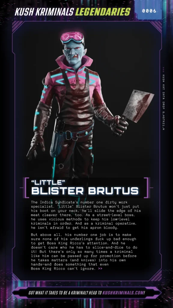 "Little" Blister Brutus
